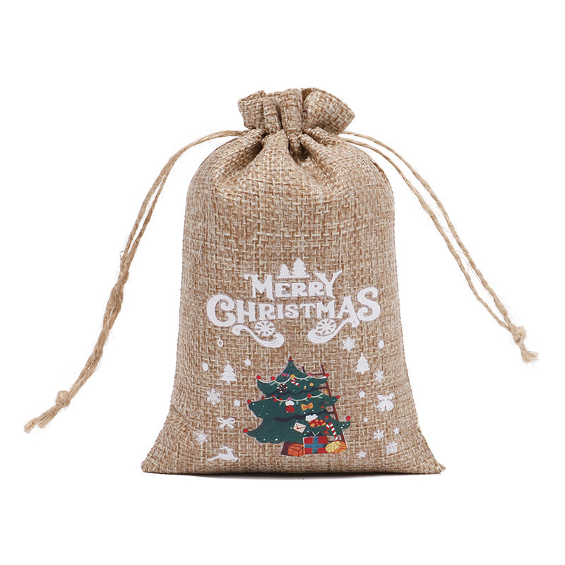 Wholesale Christmas gift bag suit drawstring  bag party